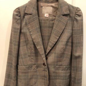 Pink Tartan Plaid Suit - size 8